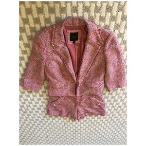 Wool Shorts and jacket set